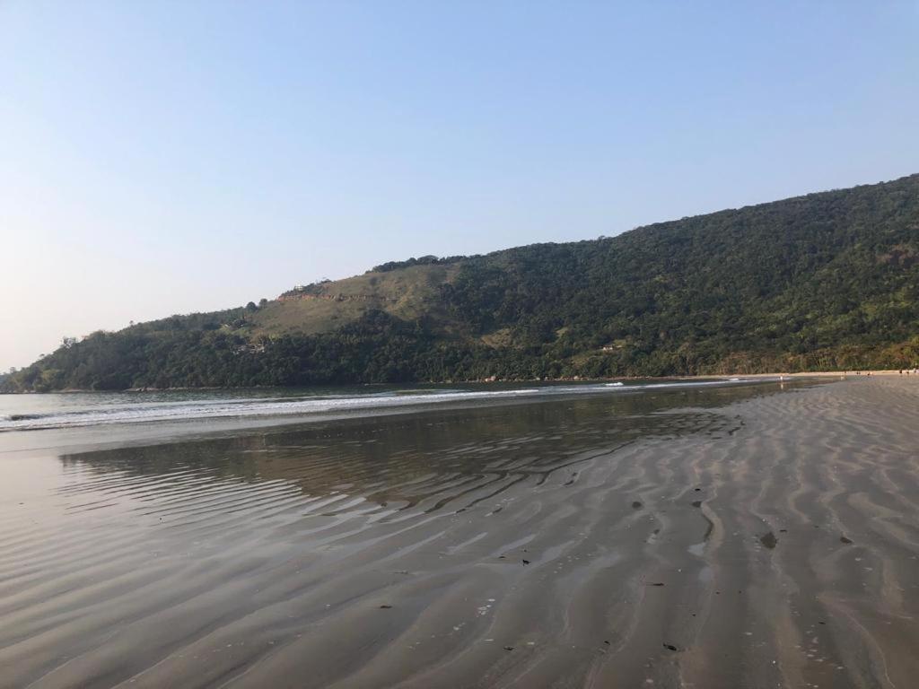 Apartamento Em Ubatuba Bagian luar foto